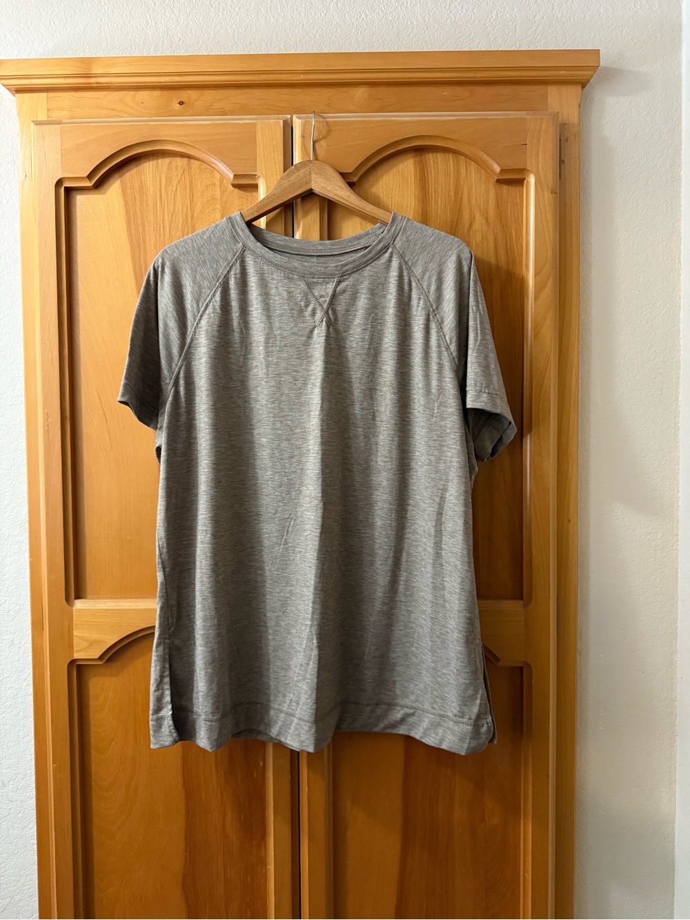 Coffee colored oversized shirt